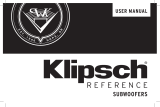 Klipsch R-120SW Manual de usuario