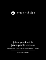 Mophie 3673_JPA-IP7-BLK Manual de usuario