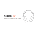 Steelseries Arctis 7 Lossless Wireless Gaming Headset Manual de usuario