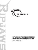 G.Skill GK-KCL1C4-KM780RS10NA Guía del usuario