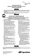 Ingersoll Rand 107XPA Manual de usuario