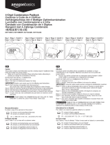 AmazonBasics B07T1BK919 Manual de usuario