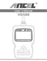 ANCEL 8542040151 Manual de usuario