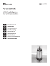 Covidien Puritan Bennett Re/X700 expiratory bacteria filter Manual de usuario