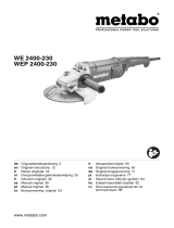 Metabo WE 2400-230 Instrucciones de operación