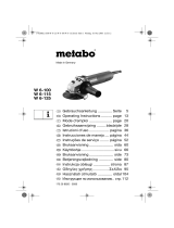 Metabo W 6-125 Instrucciones de operación