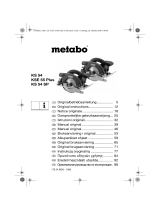 Metabo KS 54 Instrucciones de operación