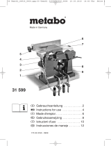 Metabo Bench-mounting stand Instrucciones de operación