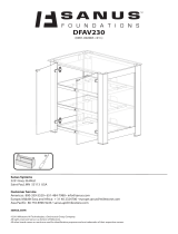 Sanus DFAV230 Guía de instalación