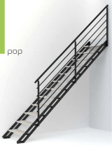 Castorama Escalier droit Pop avec rampe Guía del usuario