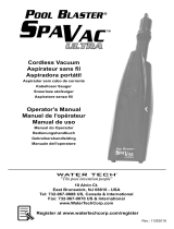 Water Tech SPAVAC127 Manual de usuario