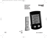 TFA Dostmann Wireless Thermometer RATIO El manual del propietario