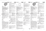TFA Analogue Radio-Controlled Clock with Aluminium Frame Manual de usuario