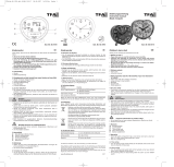 TFA Analogue Children's Alarm Clock Manual de usuario