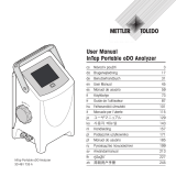 Mettler Toledo InTap Portable oDO Analyzer Manual de usuario
