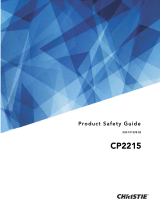 Christie CP2215 Manual de usuario