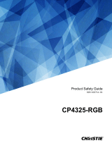 Christie CP4325-RGB Manual de usuario
