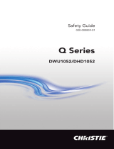 Christie DWU1052-Q Manual de usuario