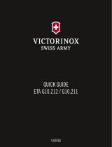 Victorinox ETA G10  Guía de inicio rápido