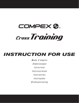 Compex Cross Training Manual de usuario