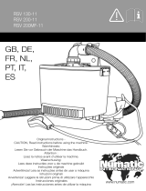 Numatic RSV130 Owner Instructions