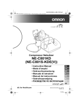 Omron Healthcare NE-C801S-KDE(V) Manual de usuario