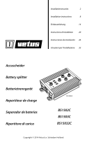 Vetus Battery splitter type Guía de instalación