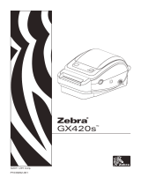 Zebra GX420s Guía de inicio rápido