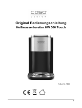 Caso Design CASO HW 500 Touch Instrucciones de operación