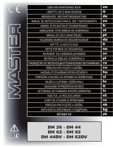 Master DH 110-230V 50HZ El manual del propietario