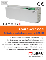 Roger Technology B71/BC EXT Manual de usuario