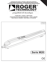 Roger Technology 230V Set M20/342 Manual de usuario