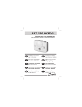 Danfoss RET230 HCW3 Guía de instalación