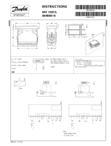Danfoss EKC 102C2, 084B8516 Guía de instalación