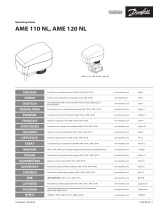 Danfoss AME 110 NL / AME 120 NL Instrucciones de operación