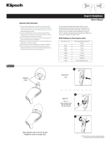 Klipsch Image E1 In-Ear Headphones CERTIFIED FACTORY REFURBISHED El manual del propietario