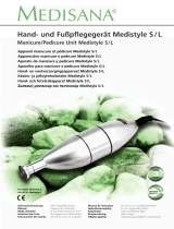 Medisana Medistyle S Manicure/Pedicure unit El manual del propietario