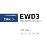 Eldes EWD3 Manual de usuario