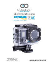 GOCLEVER DVR EXTREME PRO 4K PLUS PROFESSIONAL SET Manual de usuario