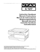 Utax C 127 Instrucciones de operación
