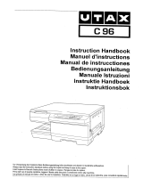 Utax C 96 Instrucciones de operación
