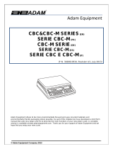Adam Equipment CBC CBC M Manual de usuario