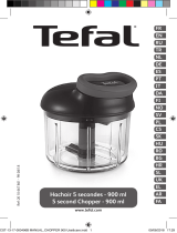 Tefal K1320404 INGENIO 5 SECONDS CHOPPER 900ML - 3 BLADES El manual del propietario
