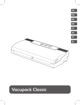 Tefal Vacupack Classic - VT2540 El manual del propietario