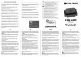 Caliber CAM401E El manual del propietario