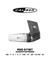 Caliber RDD571BT Guía de inicio rápido