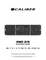 Caliber RMD213 Guía de inicio rápido