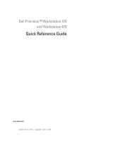 Dell Precision 470 Manual de usuario