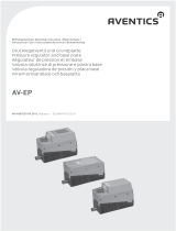 AVENTICS Pressure regulator and base plate AV-EP El manual del propietario