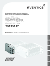 AVENTICS Module de bus, PROFIBUS DP, BDC, B-design El manual del propietario